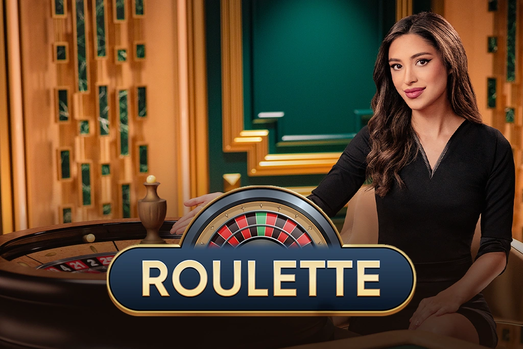 Rulet oyunu ve kadın krupiye ile canlı casino deneyimi